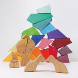 GRIMM'S Building Set Rainbow Lion - playhao - Toy Shop Singapore