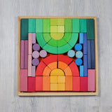 GRIMM'S Building Set Romanesque, Large - playhao - Toy Shop Singapore