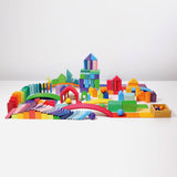 GRIMM'S Building Set Shapes and Colours - playhao - Toy Shop Singapore