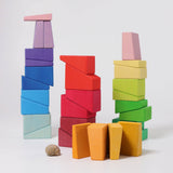 GRIMM'S Building Set Sloping Blocks (*) - playhao - Toy Shop Singapore