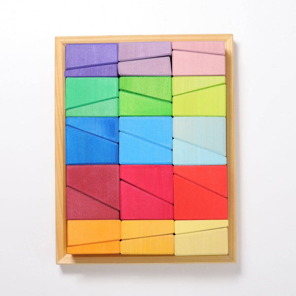 GRIMM'S Building Set Sloping Blocks (*) - playhao - Toy Shop Singapore