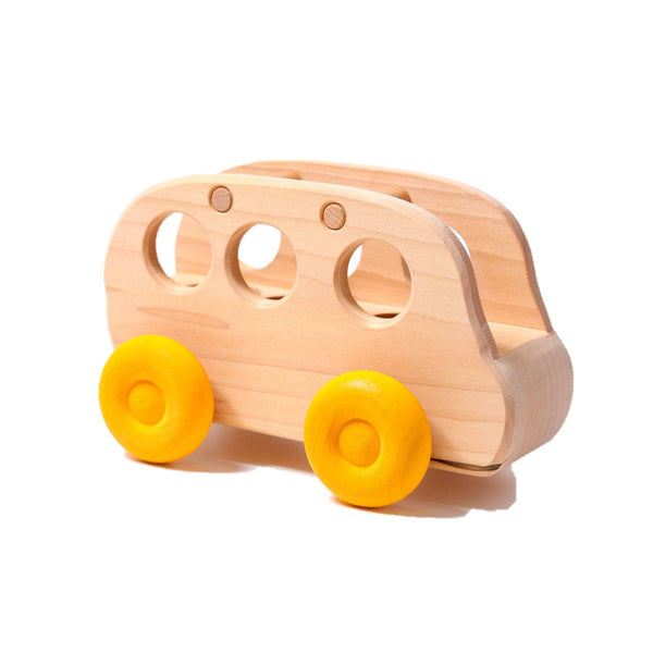 GRIMM'S Bus, Natural - playhao - Toy Shop Singapore