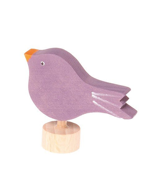GRIMM'S Decorative Figure Sitting Bird - playhao - Toy Shop Singapore