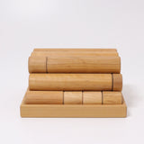 GRIMM'S Large Building Rollers Natural (*) - playhao - Toy Shop Singapore