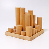 GRIMM'S Large Building Rollers Natural (*) - playhao - Toy Shop Singapore