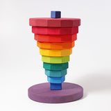 GRIMM'S Large Geometrical Stacking Tower - playhao - Toy Shop Singapore