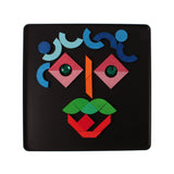 GRIMM'S mini magnetic Puzzle Triangle, Square, Circle with Sparkling Parts - playhao - Toy Shop Singapore
