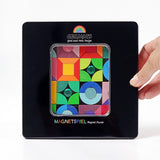 GRIMM'S mini magnetic Puzzle Triangle, Square, Circle with Sparkling Parts - playhao - Toy Shop Singapore