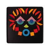 GRIMM'S mini magnetic Puzzle Triangle, Square, Circle with Sparkling Parts - playhao - Toy Shop Singapore