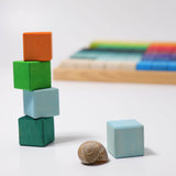 GRIMM'S mosaic square, large, 100 pcs. - playhao - Toy Shop Singapore