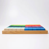GRIMM'S mosaic square, large, 100 pcs. - playhao - Toy Shop Singapore