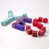 GRIMM'S mosaic square, large, 100 pcs. - playhao - Toy Shop Singapore