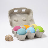 GRIMM'S Pastel Balls / 6 Wooden Balls, Pastel - playhao - Toy Shop Singapore