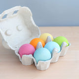 GRIMM'S Pastel Balls / 6 Wooden Balls, Pastel - playhao - Toy Shop Singapore