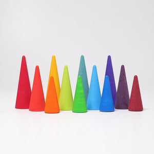 GRIMM'S Rainbow Forest, 12 pieces - playhao - Toy Shop Singapore