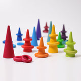 GRIMM'S Rainbow Forest, 12 pieces - playhao - Toy Shop Singapore