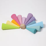 GRIMM'S Rainbow Forest, pastel, 12 pieces - playhao - Toy Shop Singapore