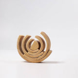 GRIMM'S Rainbow Natural / 6 piece, Medium - playhao - Toy Shop Singapore