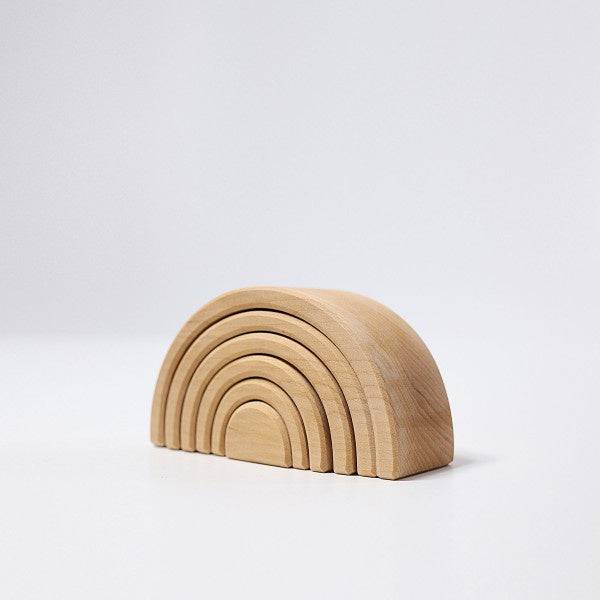 GRIMM'S Rainbow Natural / 6 piece, Medium - playhao - Toy Shop Singapore