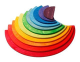 GRIMM'S Rainbow Semicircles, 11 pieces - playhao - Toy Shop Singapore