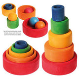 GRIMM'S Red Set Of Bowls - playhao - Toy Shop Singapore