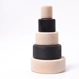 GRIMM'S Set Of Bowls Monochrome (*) - playhao - Toy Shop Singapore