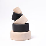 GRIMM'S Set Of Bowls Monochrome (*) - playhao - Toy Shop Singapore