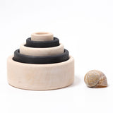 GRIMM'S Set Of Bowls Monochrome (*) - playhao - Toy Shop Singapore