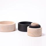 GRIMM'S Set Of Bowls Monochrome (*) - playhao - Toy Shop Singapore