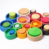 GRIMM'S Set Of Bowls Monochrome (*) - playhao - Toy Shop Singapore