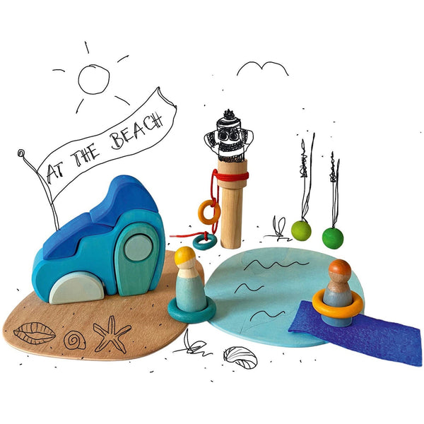 GRIMM'S Small World Play By the Water (*) - playhao - Toy Shop Singapore