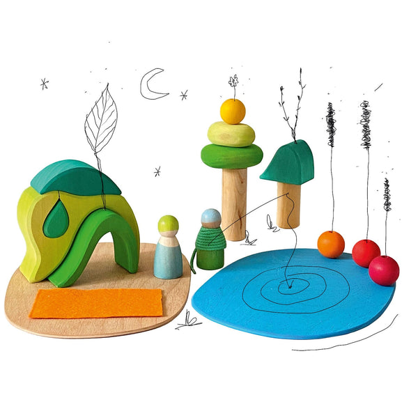 GRIMM'S Small World Play In the Woods (*) - playhao - Toy Shop Singapore