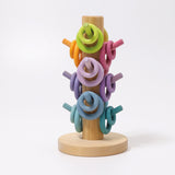 GRIMM'S Sorting Helper Building Rings Pastel - playhao - Toy Shop Singapore