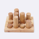 GRIMM'S Stacking Game Small Natural Rollers (*) - playhao - Toy Shop Singapore