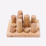 GRIMM'S Stacking Game Small Natural Rollers (*) - playhao - Toy Shop Singapore