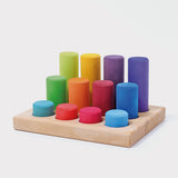 GRIMM'S Stacking Game Small Rainbow Rollers - playhao - Toy Shop Singapore