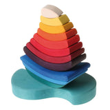 GRIMM'S Stacking Tower Boat - playhao - Toy Shop Singapore