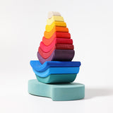 GRIMM'S Stacking Tower Boat - playhao - Toy Shop Singapore