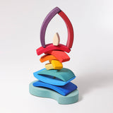 GRIMM'S Stacking Tower Boat - playhao - Toy Shop Singapore