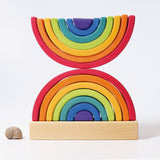 GRIMM'S Stacking Tower Rainbow - playhao - Toy Shop Singapore