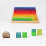 GRIMM'S stepped counting blocks 2 cm, 100 pcs - playhao - Toy Shop Singapore