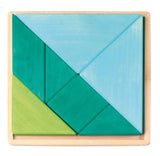GRIMM'S tangram set blue - green - playhao - Toy Shop Singapore