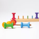 GRIMM'S Thread Game Small Bobbins - playhao - Toy Shop Singapore