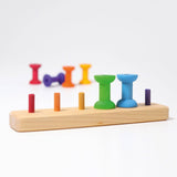 GRIMM'S Thread Game Small Bobbins - playhao - Toy Shop Singapore