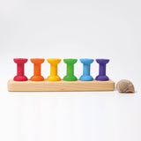 GRIMM'S Thread Game Small Bobbins - playhao - Toy Shop Singapore