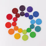 GRIMM'S Wooden Rainbow Coins - playhao - Toy Shop Singapore