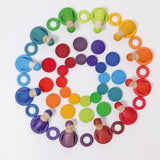GRIMM'S Wooden Rainbow Coins - playhao - Toy Shop Singapore