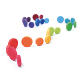 GRIMM'S Wooden Rainbow Coins - playhao - Toy Shop Singapore