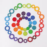 GRIMM'S Wooden Rainbow Coins - playhao - Toy Shop Singapore