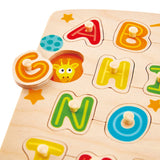 HAPE Alphabet Peg Puzzle - playhao - Toy Shop Singapore